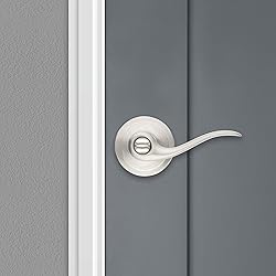 Kwikset Tustin Entry Door Handle with Lock and