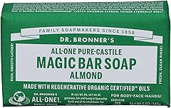 DR. BRONNER's OBAL05 All-One Hemp Almond Pure-Castile Bar Soap, 5-ounces