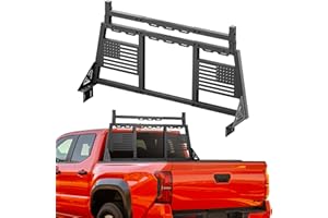 YZONA Truck Headache Rack Extendable Sport Roll Bar Compatible with Ford F150/ Titan/Silverado 1500 & GMC Sierra 1500/ Frontier/Tundra/Chevy Colorado & GMC Canyon/Tacoma/Gladiator JT
