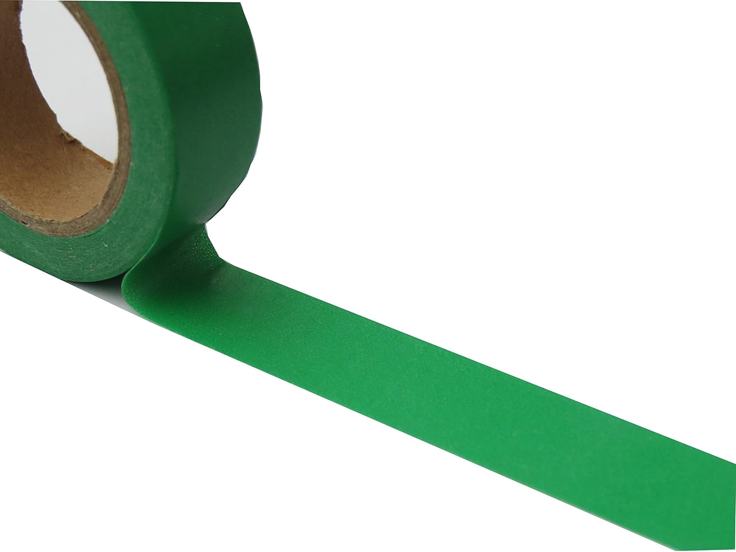 6 Roll Green Washi Tape Set 15mm x 10 Metre Rolls, Succulents, Leaf