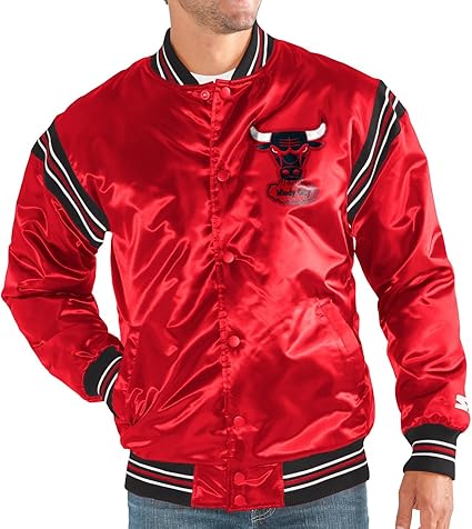 chicago bulls satin jacket