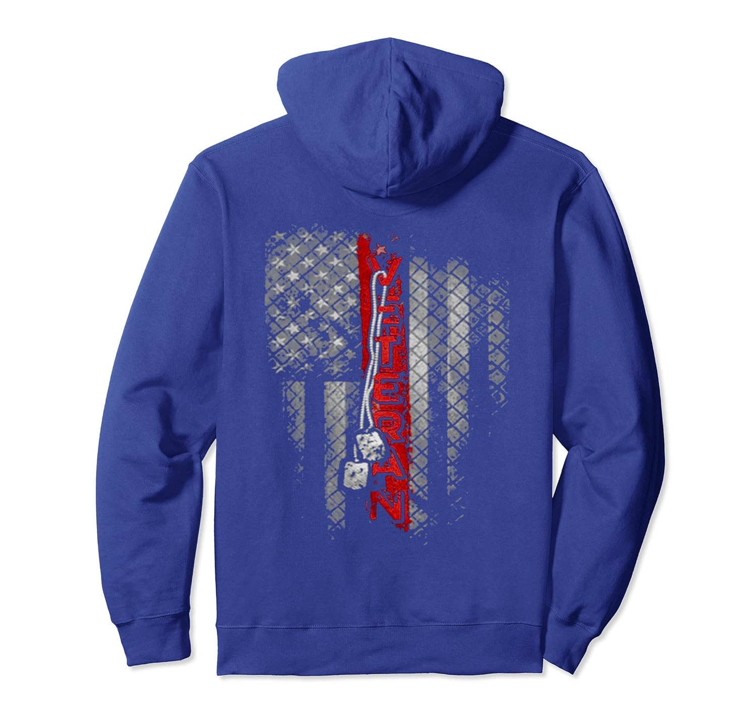 US veteran flag Hoodie-anz