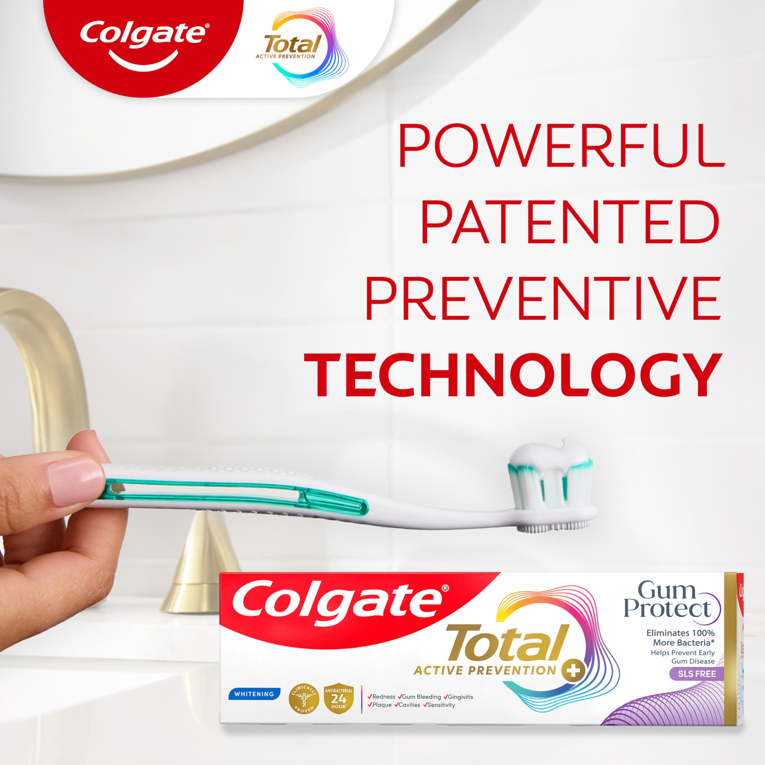 Mua Colgate Total Active Prevention Gum Protect Whitening Toothpaste ...