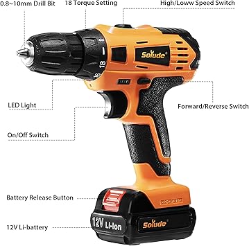 SOLUDE  Power Drill Drivers product image 2