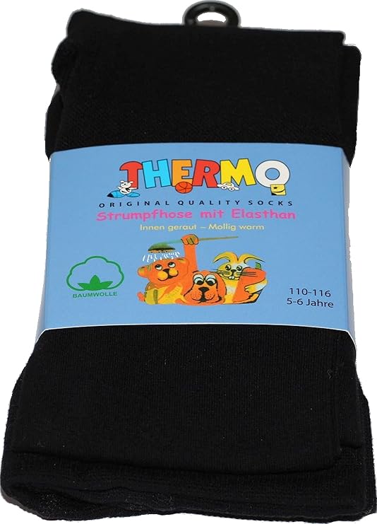 socksPur SOCKS PUR THERMO STRUMPFHOSE FÜR KINDER INNEN GERAUT