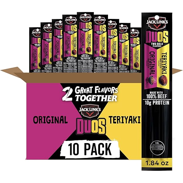 Amazon.com: Jack Link's Classics Meat Sticks, Teriyaki - Protein