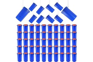 Hoarost 60 Pcs 3 Inch Mini Air Horn Noisemakers with Lanyard Small Stadium Horn Noise Whistle for Sporting Events Holiday Bir