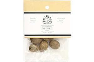 India Tree Nutmeg, Whole, 1 Ounce
