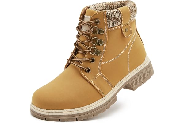 COTTIMO Women Hiking Boots Waterproof Shoes for Women Lightweight Comfortable Winter Outdoor Trail Work Boots