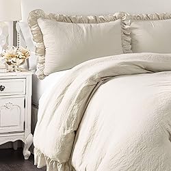Lush Decor Reyna Ruffle Comforter Set - 3 Piece