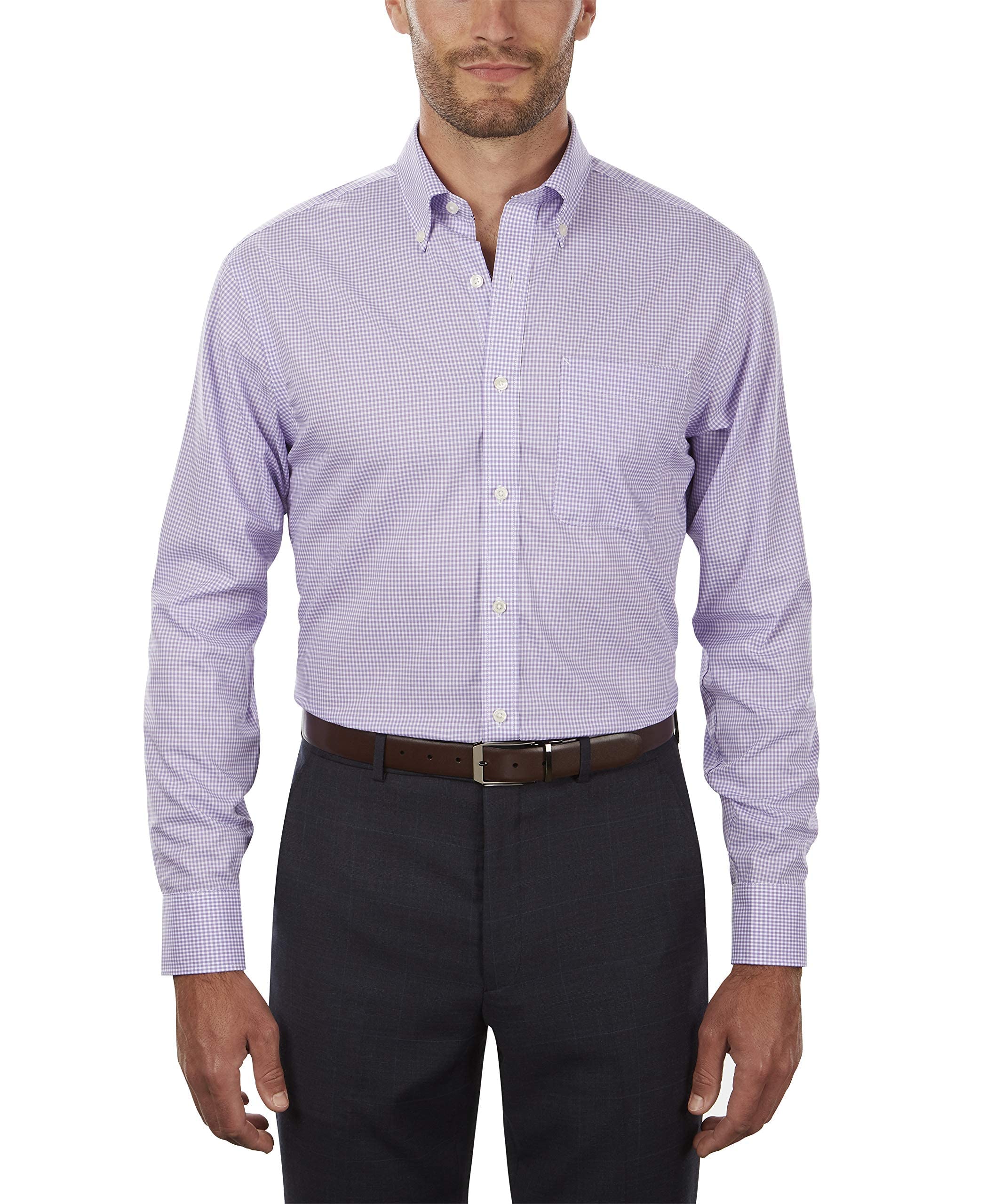 Tommy Hilfiger Men's Dress Shirt Regular Fit Non