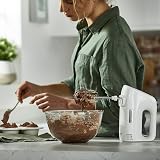 Kenwood Hand Mixer Electric Whisk 5 Speeds 450W HMP30.A0WH White view 9