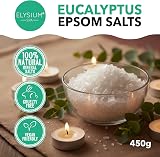 ELYSIUM SPA Eucalyptus Epsom Salts 450 g White Magnesium Sulphate view 2