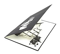 PopLife Black Pirate Ship Pop Up Card for All