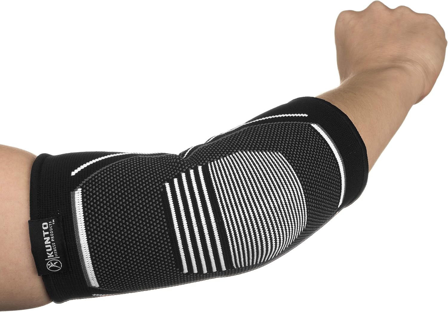 Kunto Fitness Elbow Brace Compression Support Sleeve (Shipped From USA) for Tendonitis, Tennis Elbow, Golf Elbow Treatment - Reduce Joint Pain During Any Activity!: Sports & Outdoors