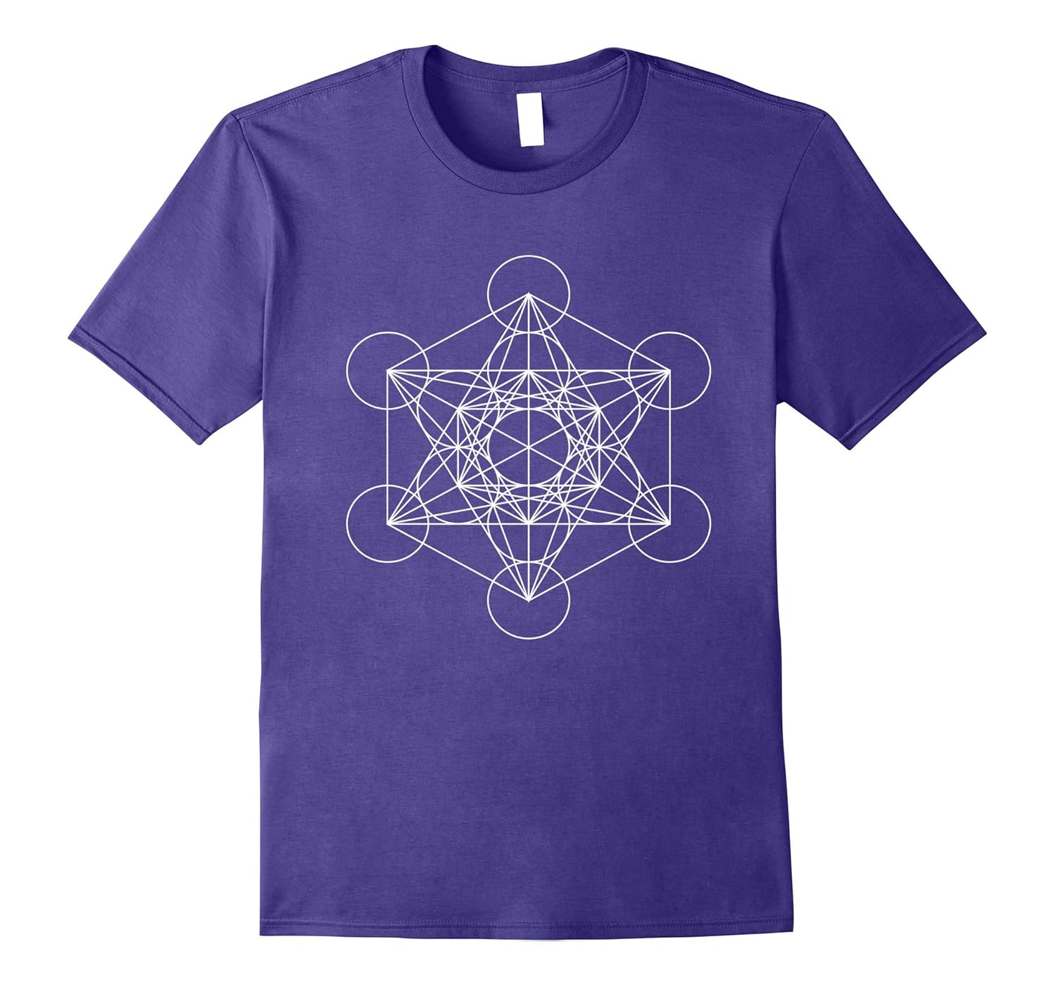 Sacred Geometry Metatrons Spiritual T ShirtTovacu