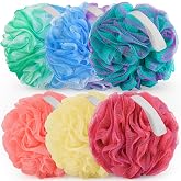 Ufacai 6Pack 100g XXL Large Loofah,Bath Sponge | Shower Puff,Bath Pouf for Women and Men