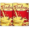 Manna Instant Badam Drink Mix with Real bits of Badam, 800g (400g x 2 Packs)