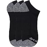 Columbia Half Cushion No Show 3-Pack Black One Size (Shoe Size US Men's 6-12)
