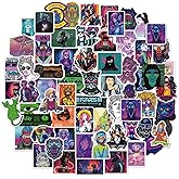 QTL Cyberpunk Stickers for Teens Adults, Vaporwave Party Supplies, Waterproof Vinyl Stickers for Laptop and Water Bottles, 75PCS