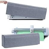 AMOIGEE Dust Cover for Cricut Venture Cutting Machine with Easy-Lift Loops | Water-resistant protective machine cover with convenient loops for easy on and off; helps protec from dust and scratches