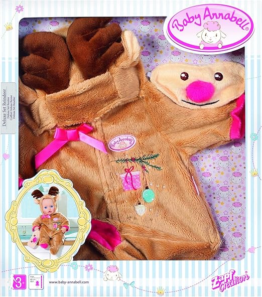 baby annabell reindeer outfit