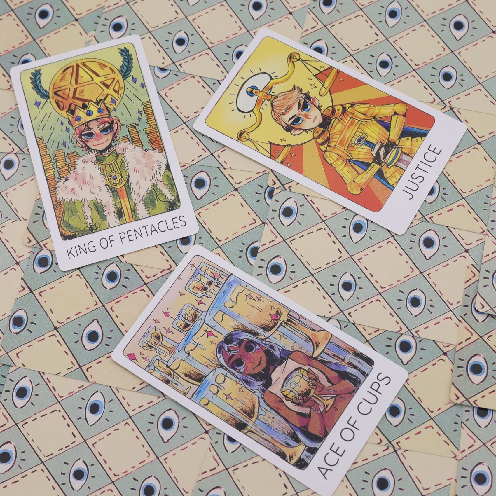 Britt's Third Eye Tarot - Tarot Cards for Beginners, Large Size, 78 Cards, Guidebook Included
