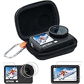 CYNOVA Osmo Action 6 Case, Carrying Case for DJI Osmo Action 6 Accessories, Hard Shell Travel Storage Case with DJI Osmo Action 6 Screen Protector (3 Set), Impact-resistant, scratch-resistant