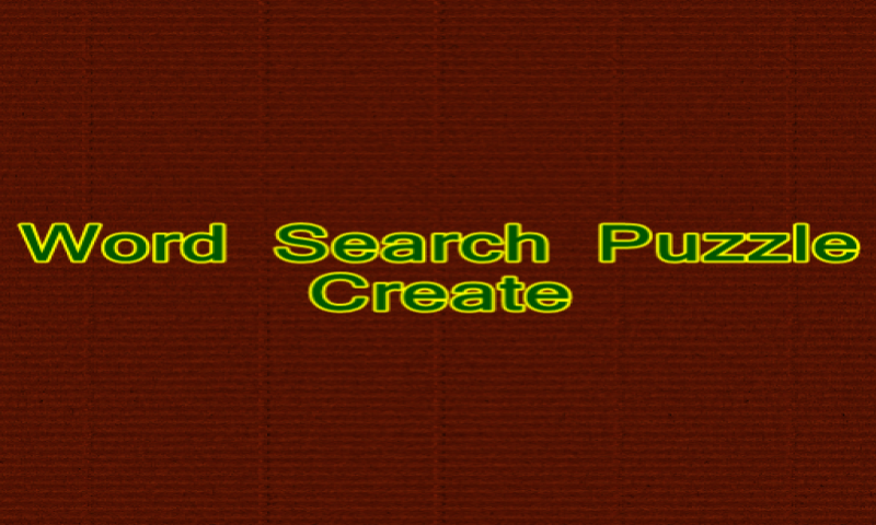 Amazon Com Word Search Puzzle Create Appstore For Android