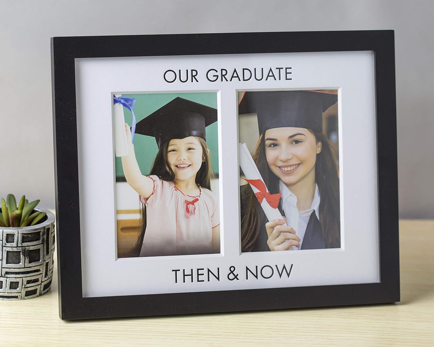 Pearhead Then and Now Graduation Frame 