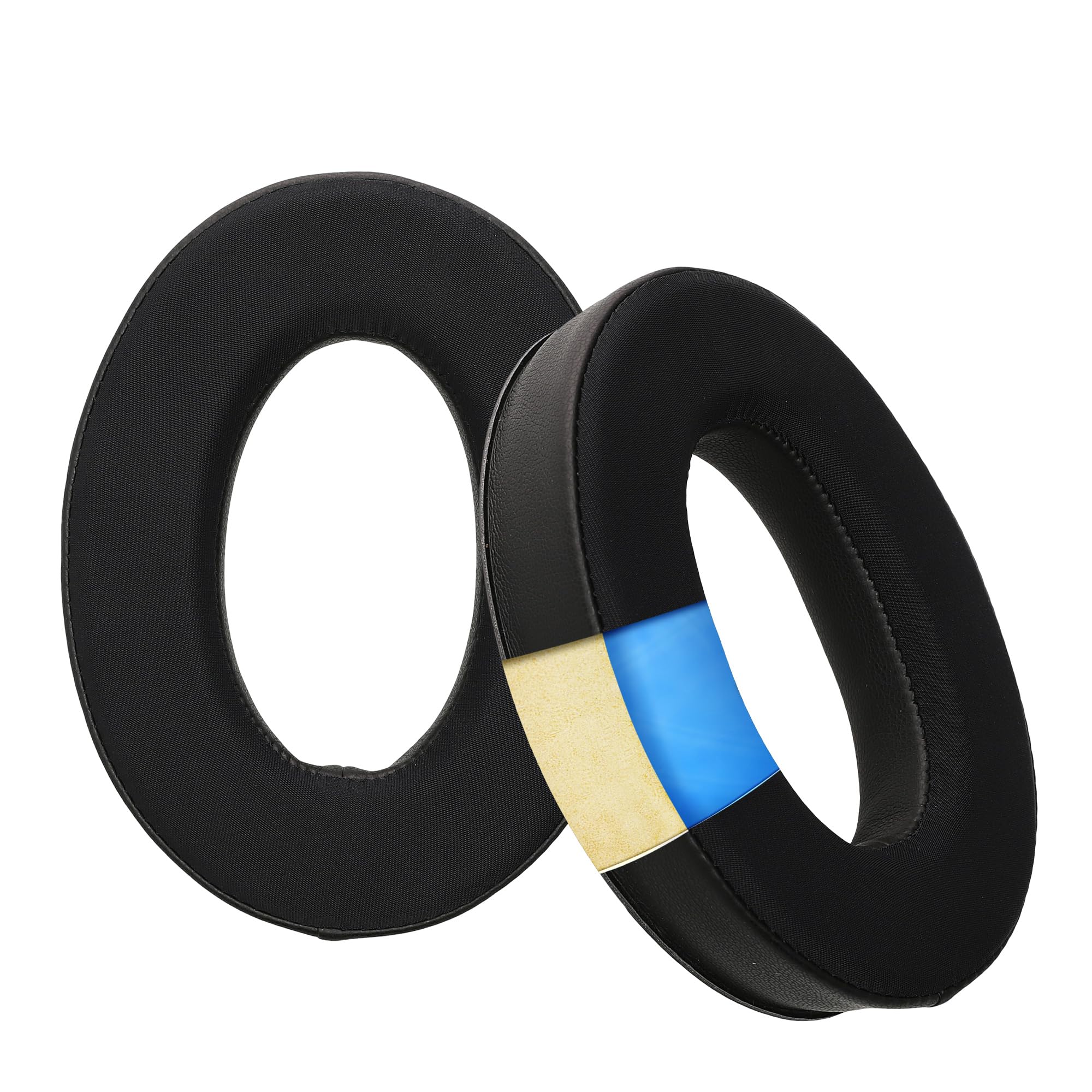 kwmobile 2x Headphone EarpPads for Sennheiser HD 559 / HD 569 / HD599 / HD599 SE Replacement Ear Pads - Cooling Gel Headphone Ear Covers - Black