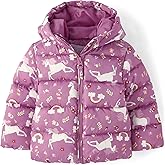 The Children's Place baby-girls And Toddler Girls' Medium Weight Wind-resistant, Water-resistant Puffer Jacket