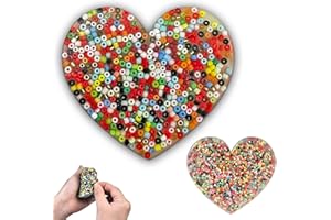 HICYOO Picky Pad Skin Picking Fidget Toy, Silicone Big Picking Fidget Pad Reusable More Beads Trichotillomania Toys for Skin Pickers ADHD OCD Relax Anxiety Toy for Adults Teens