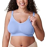Bravado Designs Nursing Bras for Breastfeeding, Body Silk Seamless Wireless Bras for Women, Full Coverage Maternity Bra