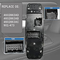 FFFauto Front Driver Side Power Master Window