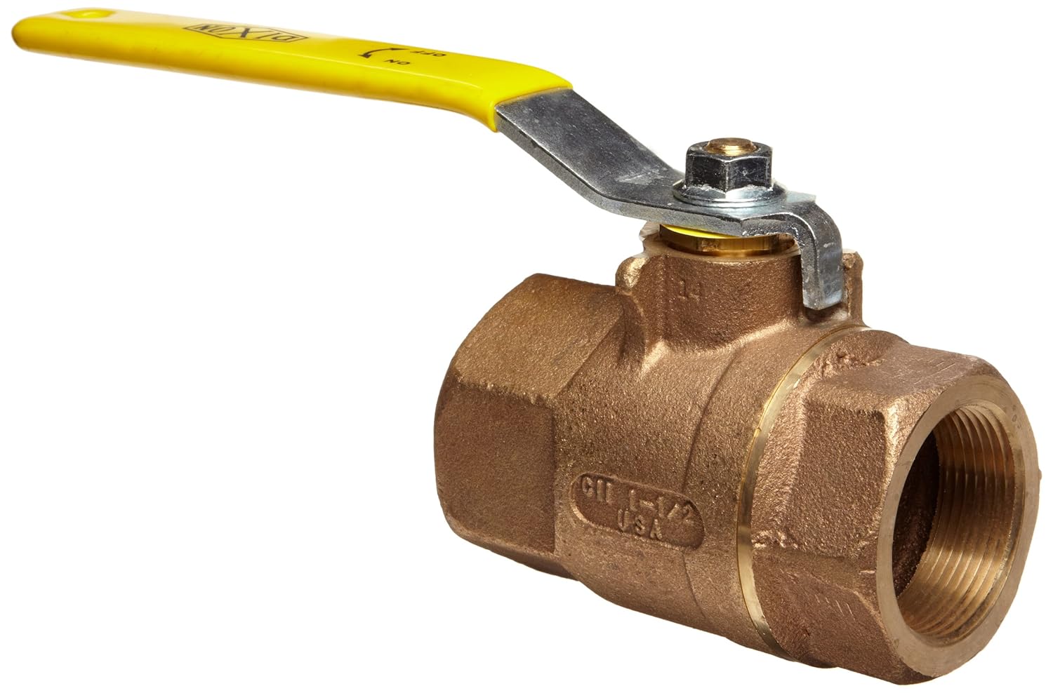 Dixon BBV150 1 1/2" Brass Ball Valve (Box of 5) Industrial Ball Valves