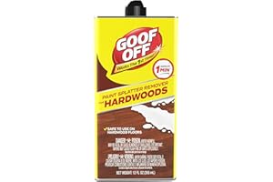 GOOF OFF FG900 Splatter Hardwoods Dried Paint Remover, – 12 oz. can, 12 Ounces