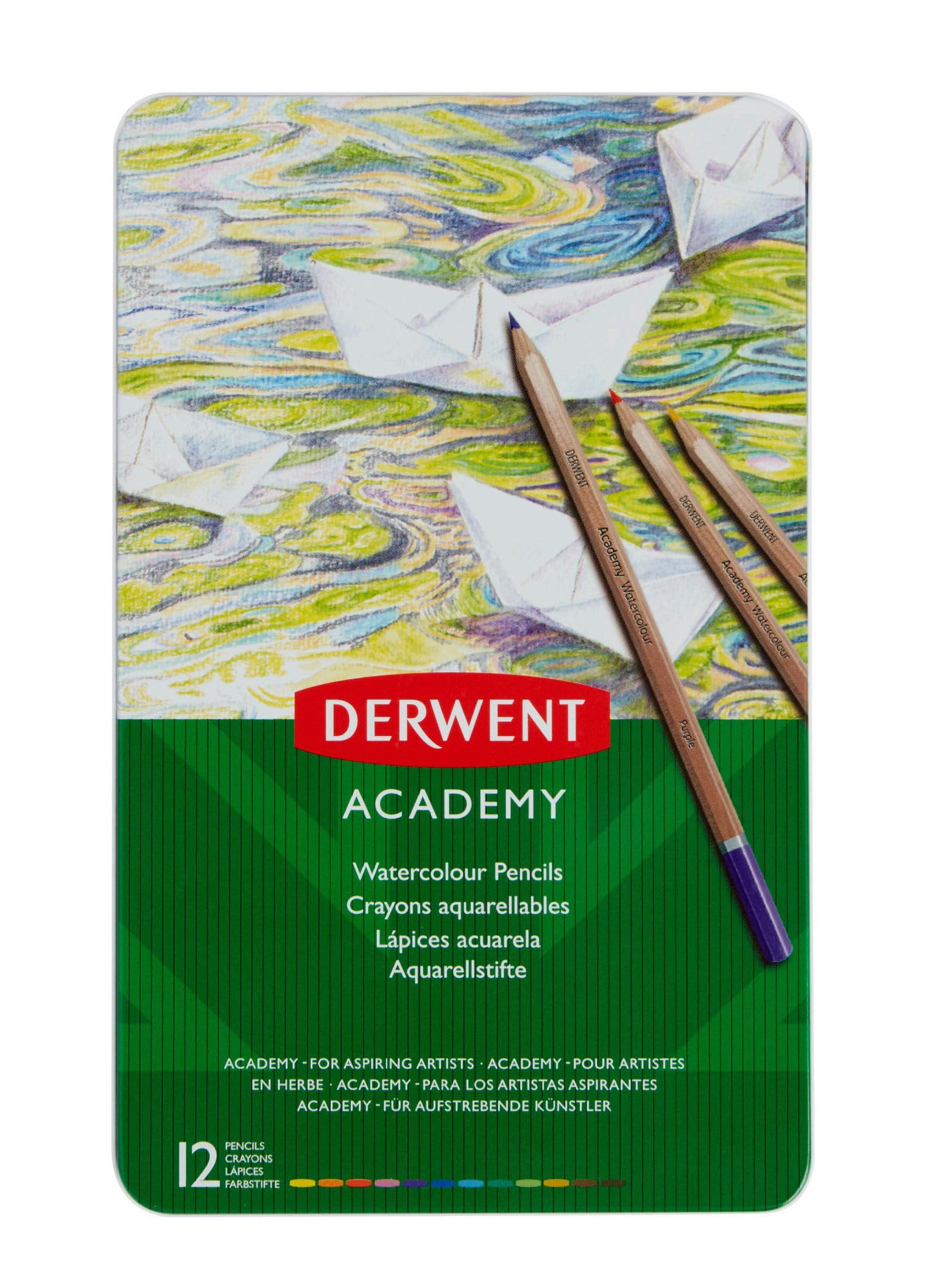 Derwent Academy Set - Watercolour 12 Tin
