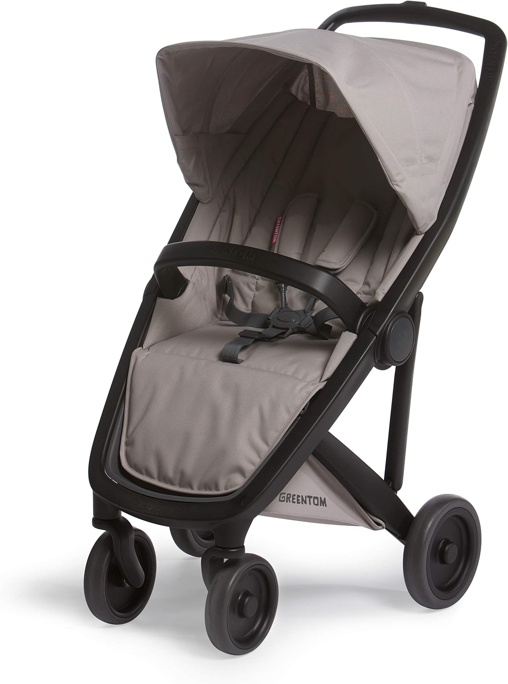 Greentom Classic UPP Lightweight Stroller, Adapters & Rain Cover Sand