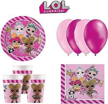 L O L Kit Anniversaire Lol Surprise 8 Personnes Amazon Fr Jeux Et Jouets L O L Kit Anniversaire Lol Surprise 8 Personnes Amazon Fr Jeux Et Jouets