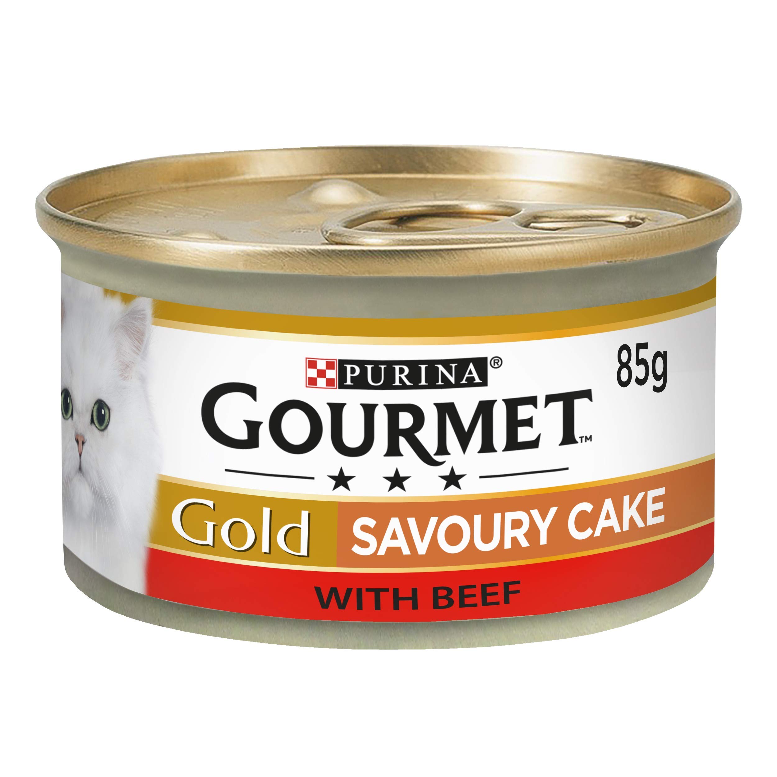 gourmet melting heart cat food