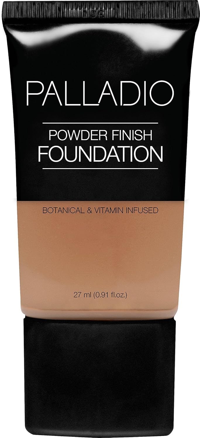 Palladio Liquid Foundation, Caramel, 0.91 Ounce