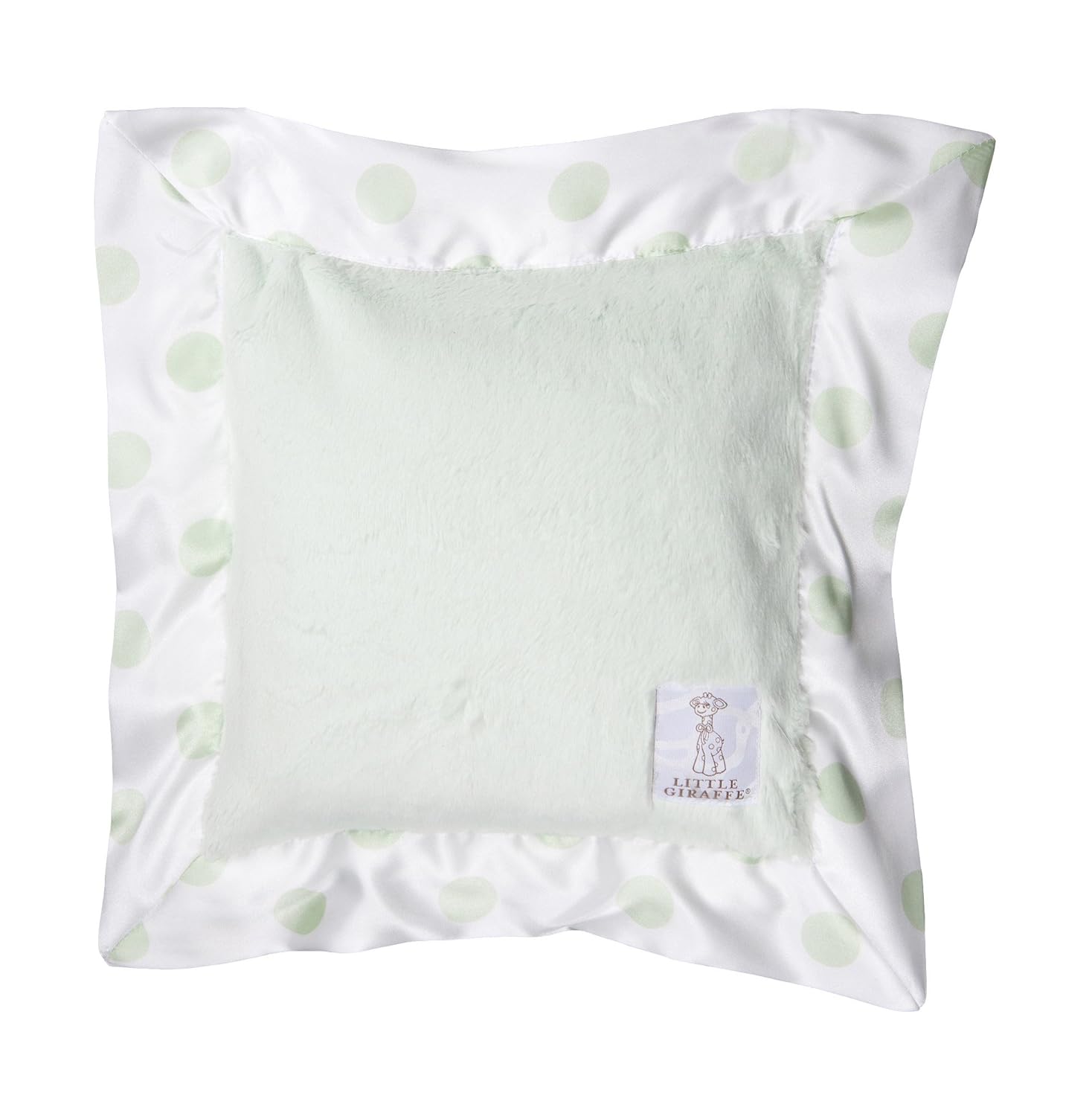 Amazon Com Little Giraffe Luxe New Dot Pillow Celadon Baby