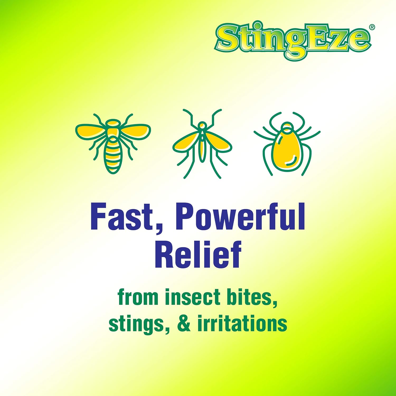 StingEze MAX Bug Bite Relief Dauber - 0.5 oz Pen: Sports & Outdoors