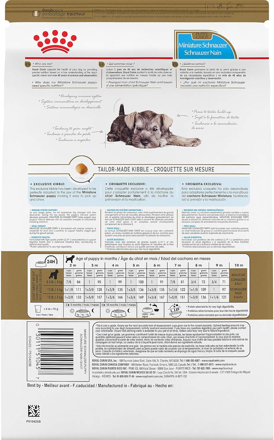 royal canin miniature schnauzer food