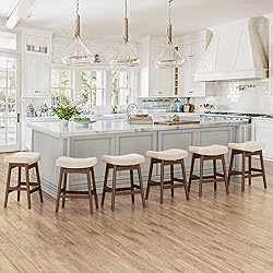 Cozyman Bar Stools Set of 4, Barstools with Sturdy