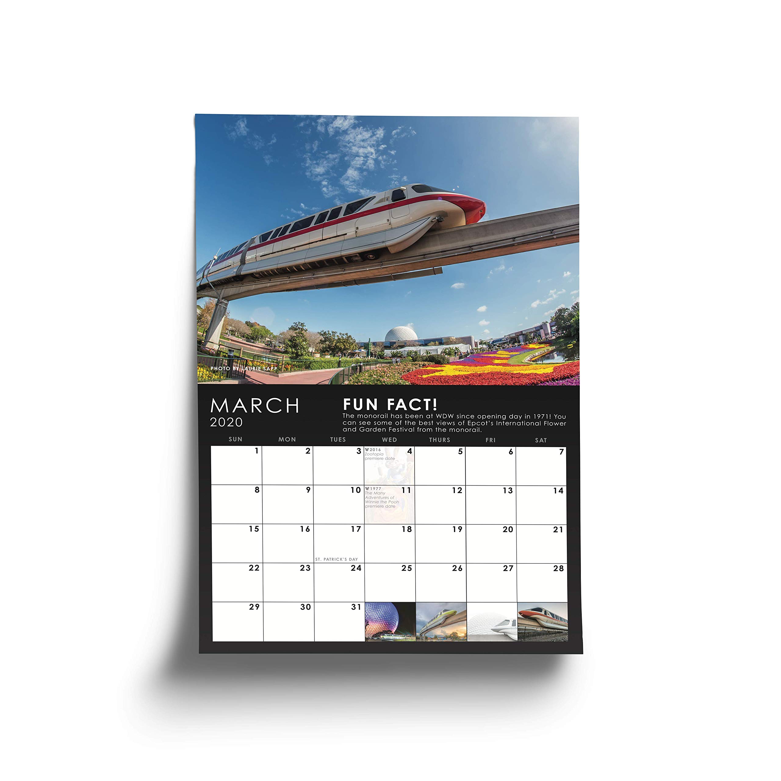 Disney World Wall Calendar 2025 