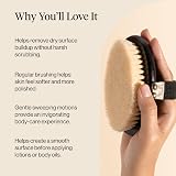 Kitsch Dry Brushing Body Brush for Lymphatic Drainage with Soft Bristles view 6