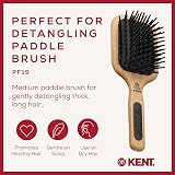 KENT PF19 Large Paddle Detangling Hairbrush for Thick Long Hair view 2