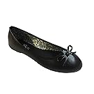Shoes 18 Womens Ballerina Ballet Flat Shoes Solids & Leopards (11, Black 113)
